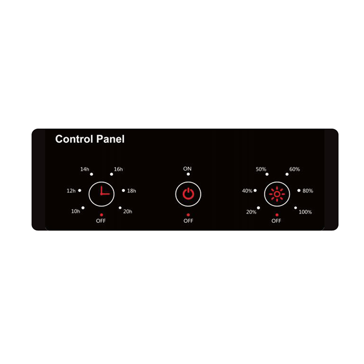 LED Grow Light Bar 640W Control Panel LED Grow Light Bar 640W Control Panel